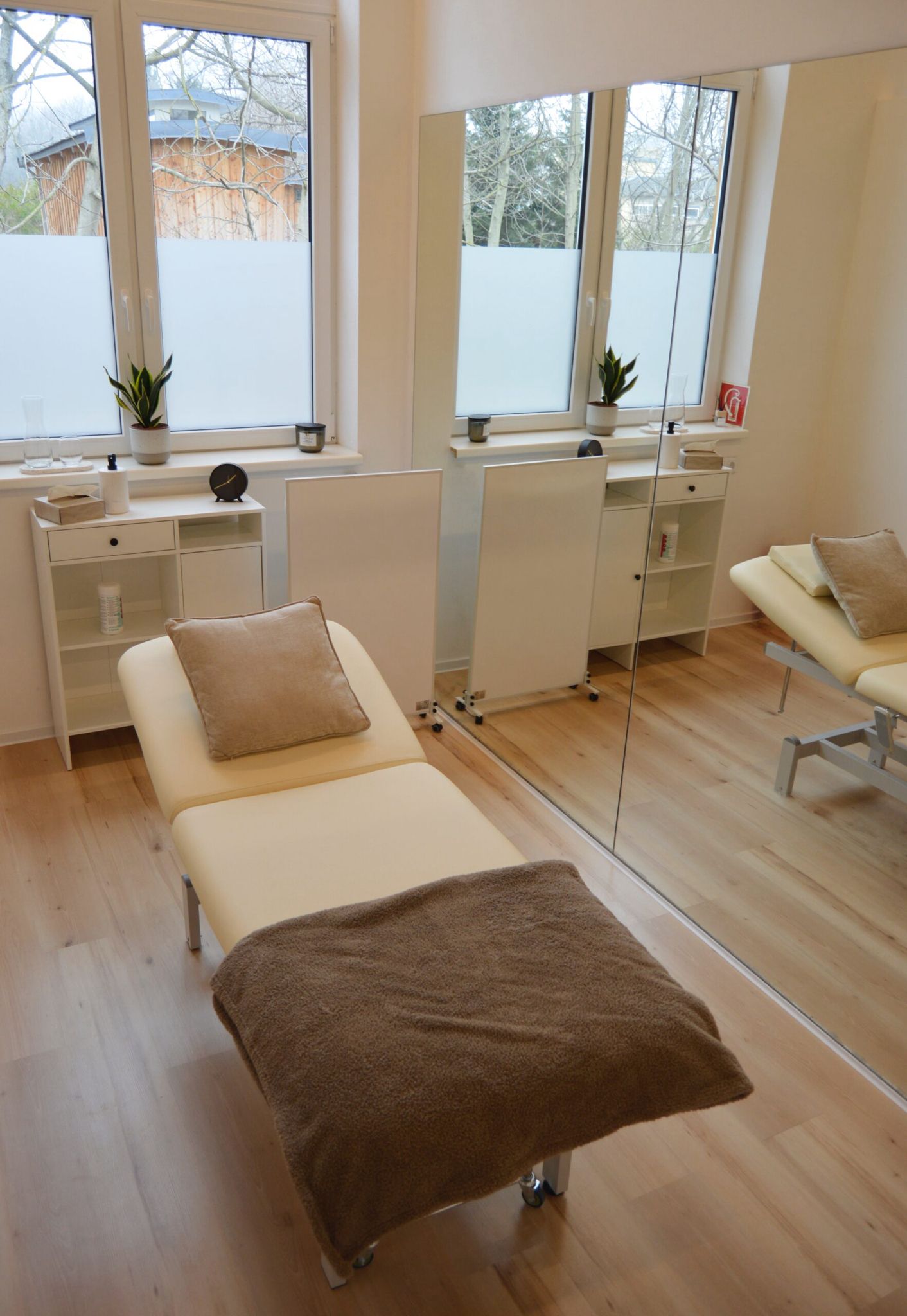 Physiotherapie Behandlungsraum der Physiopraxis Hainburg